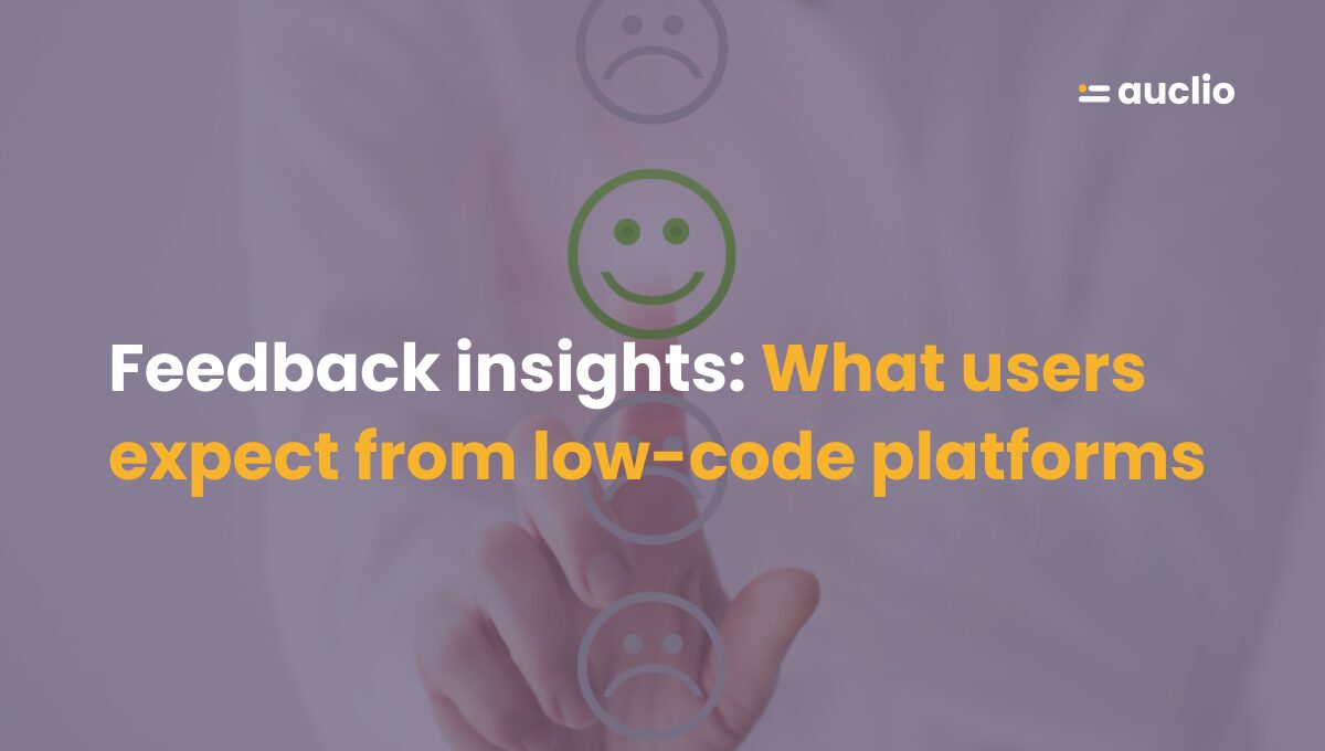 Low code platform features users expect