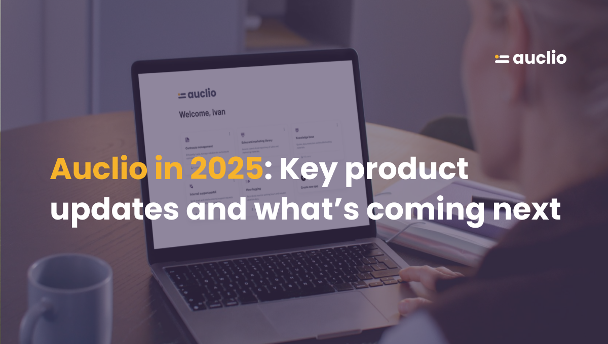 Auclio in 2025: Key product updates and what’s coming next